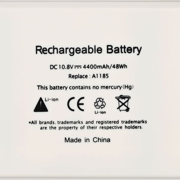 Baterija za laptop Apple A1185 10.8V 48WH HQ2200 B - 223668