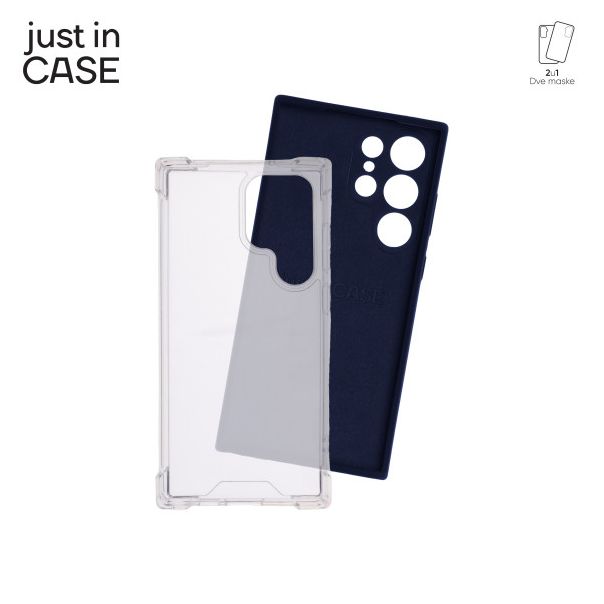 JUST IN CASE 2u1 Extra case MIX paket plavi za S23 Ultra - MIX218BL