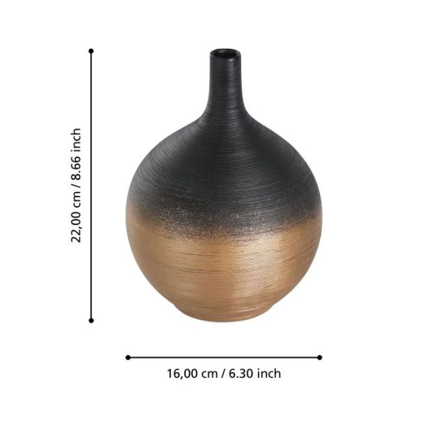 EGLO Keramička vaza 22x16cm Saryksu - 421416