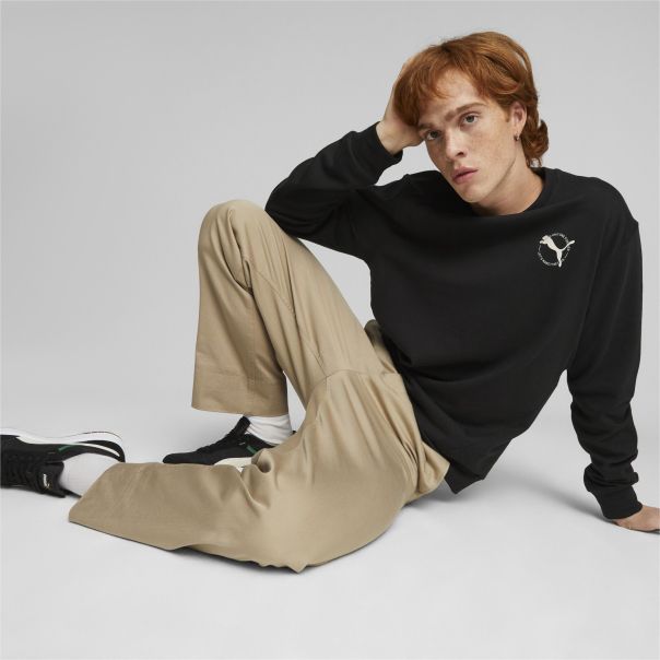 PUMA Majica dug rukav better sportswear crew tr M - 676063-01