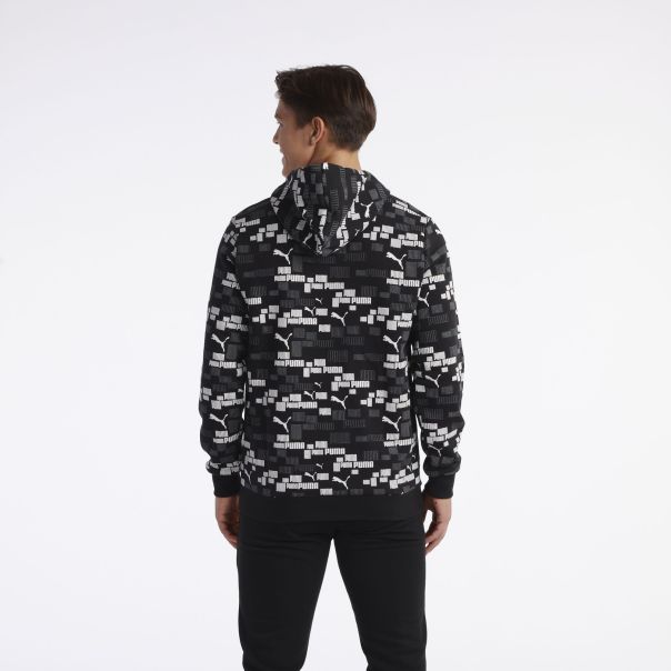 DUKS SA KAPULJACOM ESS+ LOGO LAB AOP HOODIE M - 676819-01