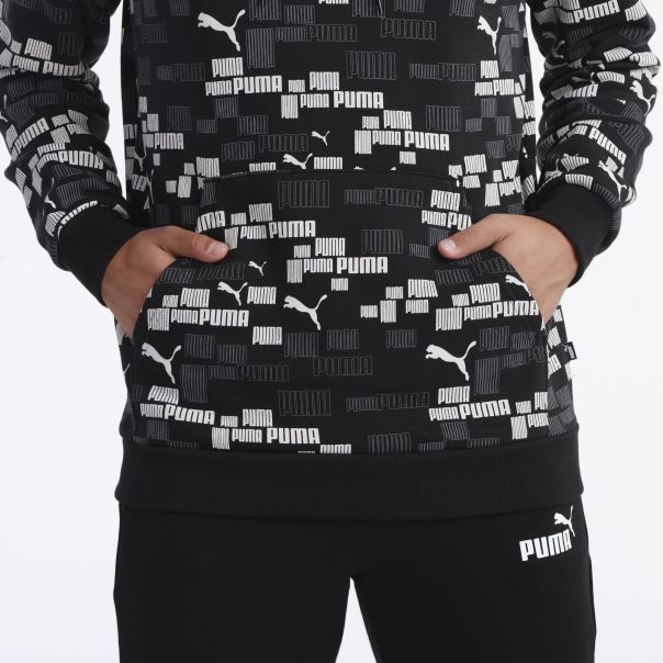 DUKS SA KAPULJACOM ESS+ LOGO LAB AOP HOODIE M - 676819-01