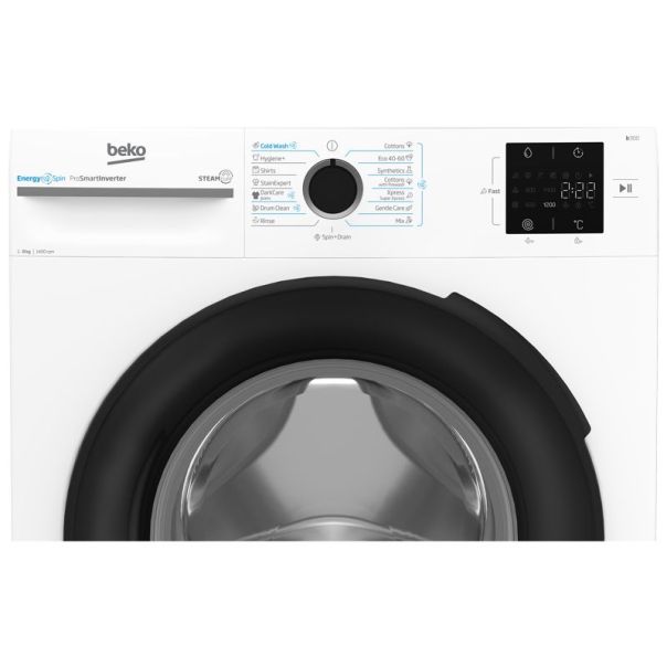 Beko BM3WFSU38413WB veš mašina 8 kg 1400 o/min Bela - EP3247985