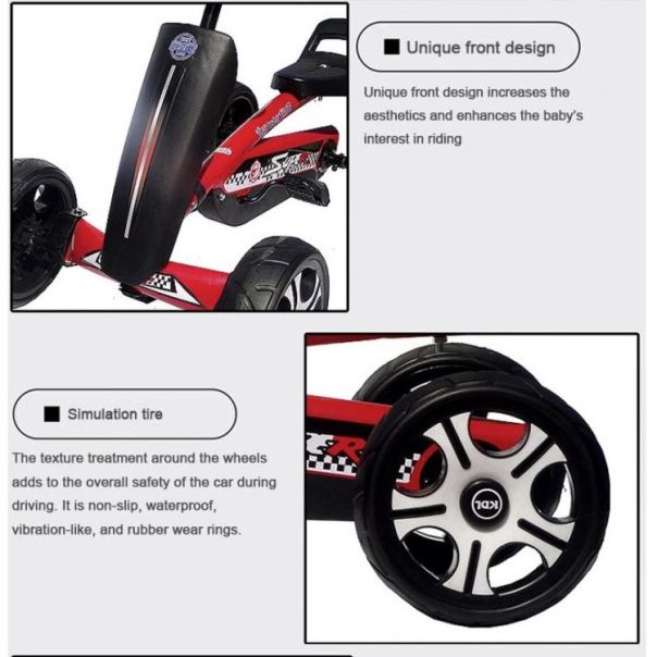 WINNER BIKE ROMOBIL GO CART WB-YELLOW - TRO0021