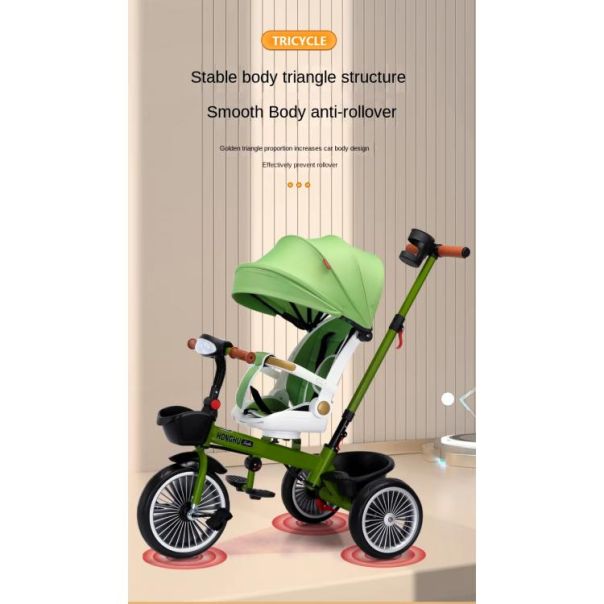 WINNER BIKE BIC.T18 TRIKE BLACK - BCK0310