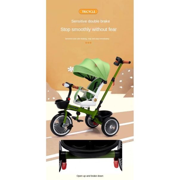 WINNER BIKE BIC.T18 TRIKE BLACK - BCK0310