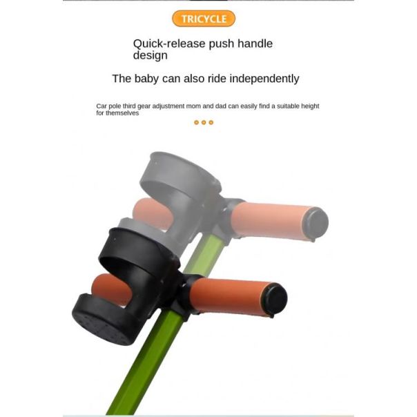 WINNER BIKE BIC.T18 TRIKE BLACK - BCK0310