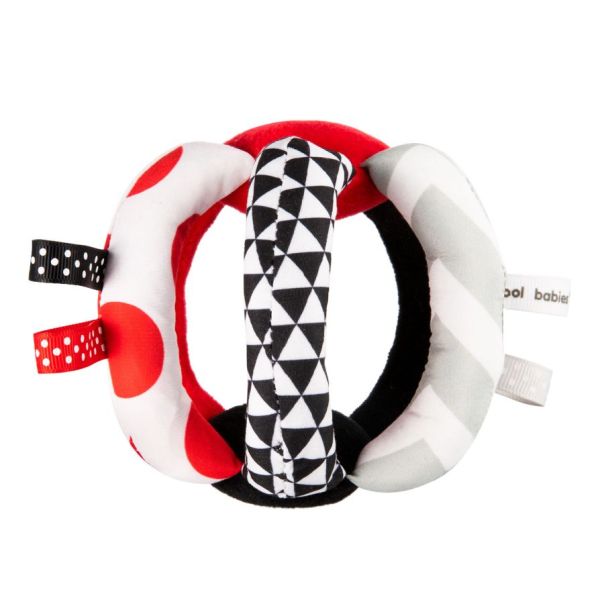 CANPOL Plišana igračka za bebe Lopta - Contrast - 68-082