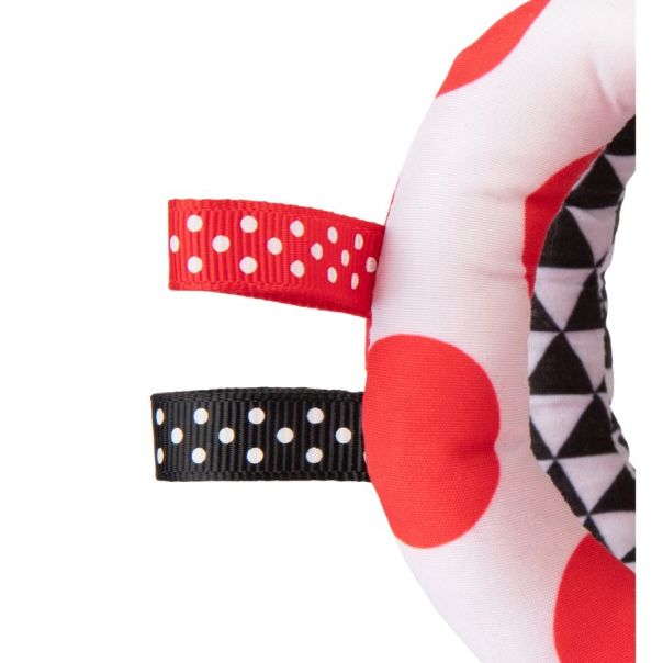 CANPOL Plišana igračka za bebe Lopta - Contrast - 68-082