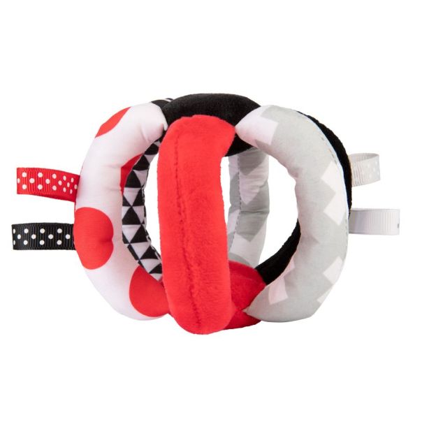 CANPOL Plišana igračka za bebe Lopta - Contrast - 68-082