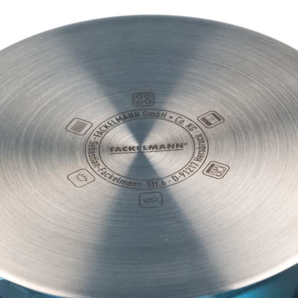 FACKELMANN Šerpa sa staklenim poklopcem 24cm/5.4L Geneva - 680347