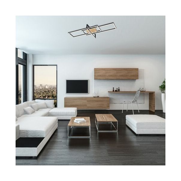 Rabalux Plafonjera Ashton LED 35W mat crno (6814) - 6814-1-1