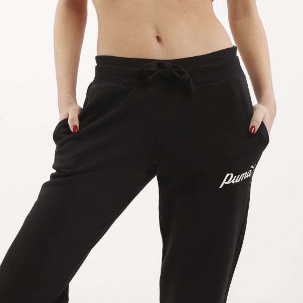 PUMA Donji deo trenerke ess+ script pants fl W - 681536-01