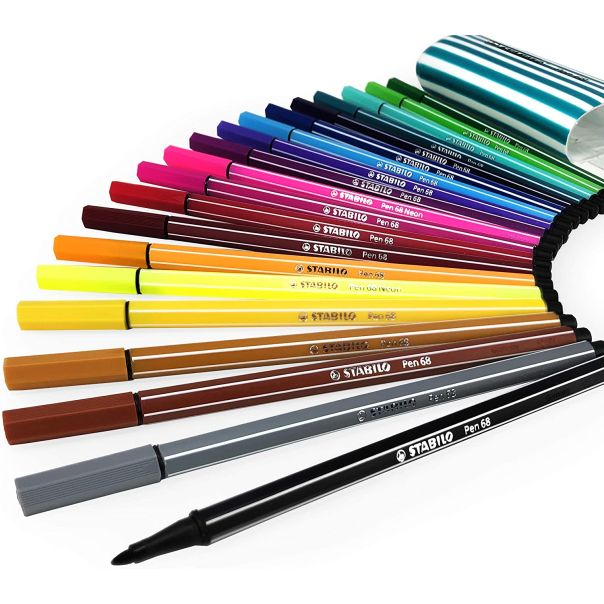 STABILO Fineliner Pen 68 Arty, set 1/18 - 6818-1-20