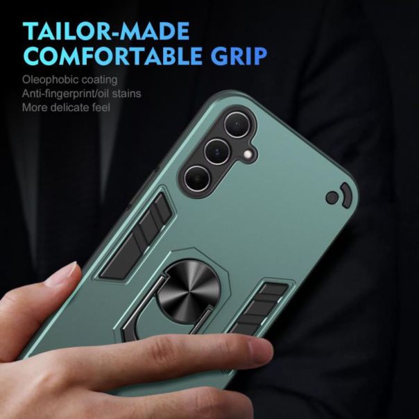 Maska za Samsung A165F Galaxy A16 tamno siva Hard Ring - 224617