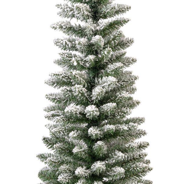 LEMON PLANET Novogodišnja jelka 180cm Pencil Pine Snowy - 111529-1