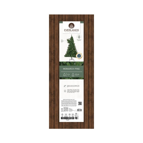 DEKOR DOM Novogodišnja jelka MONARCH PINE 120cm - 111530-1