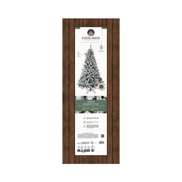 DEKOR DOM Novogodišnja jelka MONARCH PINE SNOWY 150cm - 043163-1