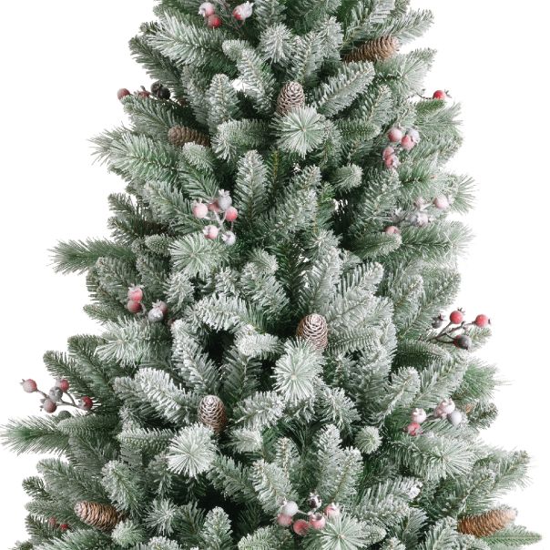 DEKOR DOM Novogodišnja jelka WINDHAM FROSTED 210cm - 043167