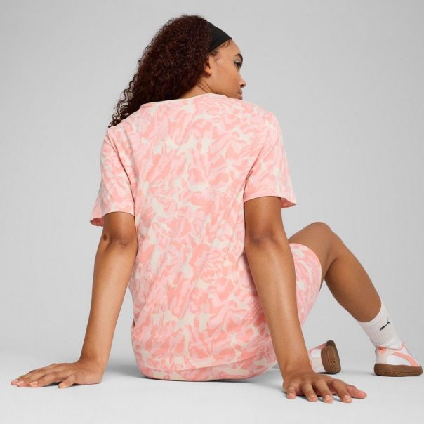 PUMA Majica kratak rukav ess nature 2.0 relaxed aop tee W - 684987-87