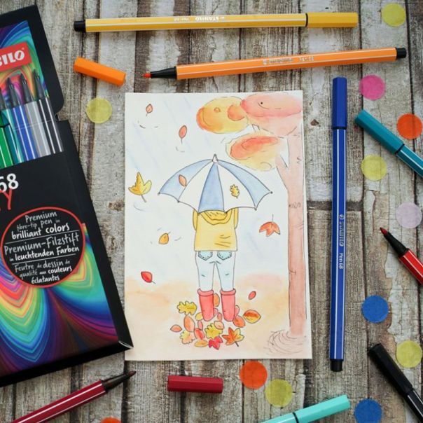 STABILO Flomaster Pen 68 Arty, set 1/65 - 6865-1-20