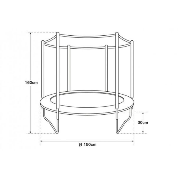 WINNER BIKE TRAMBOLINA 150 cm - OUT0028