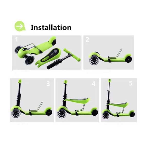 WINNER BIKE ROMOBIL NR-9520 GREEN BUBAMARA - TRO0051