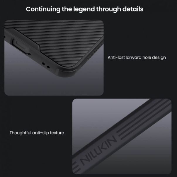 Maska za Samsung S731B Galaxy S25 FE crna Nillkin CamShield Pro - 224414