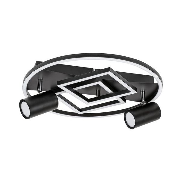 Rabalux Plafonjera Aztec LED 40W mat crno (6905) - 6905-1