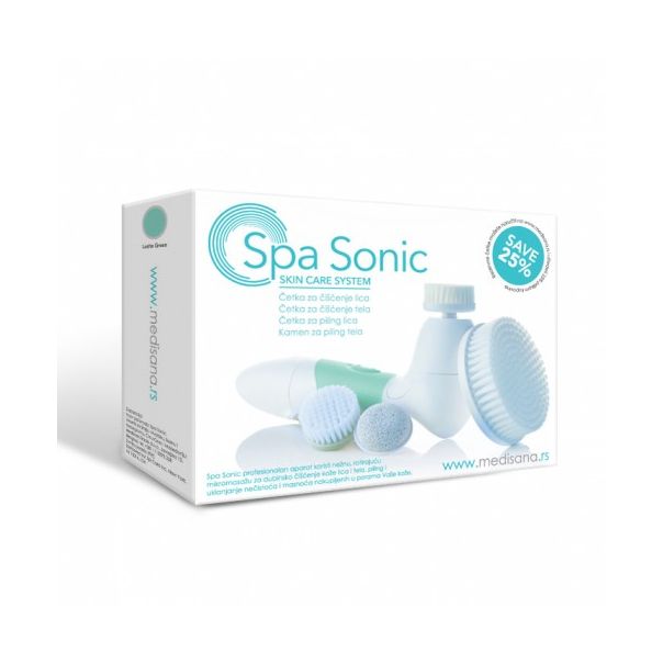 MEDISANA Dermatološki aparat za čišćenje lica i tela Spa Sonic - MedSan482