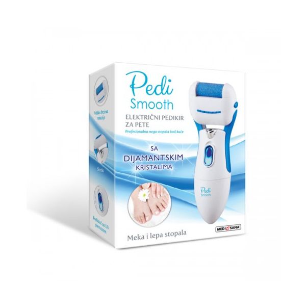 MEDISANA Električna turpija za pete sa dijamantskih kristalima Pedi Smooth - MedSan484
