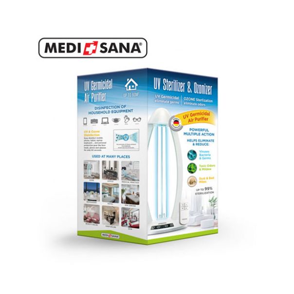 MEDISANA UV + Ozone Germicidni sterilizator i ozonizator 38w + zaštitne naočare - MedSan582
