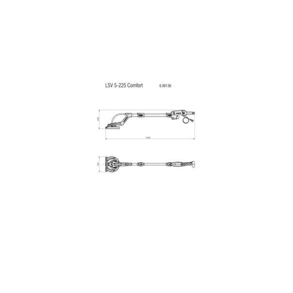 METABO Set žirafa + usisivač LSV 5-225 Comfort + ASR 35 L ACP - 690886000