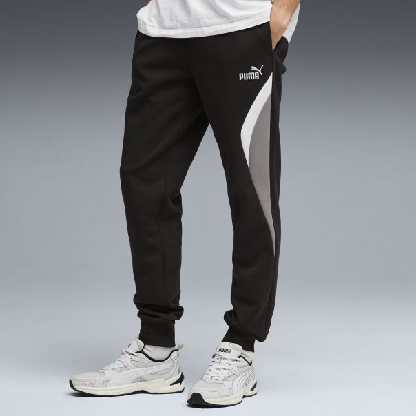 PUMA Donji deo trenerke ess block sweatpants dk cl M - 692598-01