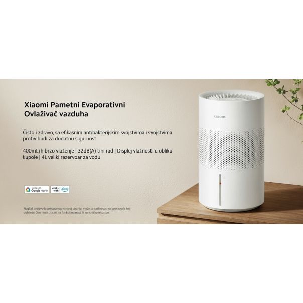 XIAOMI Ovlaživač vazduha Mijia Smart Evaporative Pro EU - EP2949431
