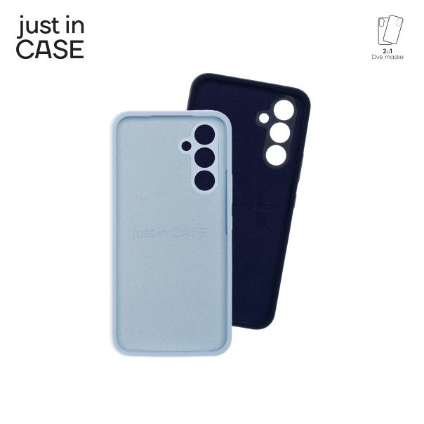 JUST IN CASE 2u1 Extra case MIX za A54 4G/5G, teget/baby plava - MIXPL221BL
