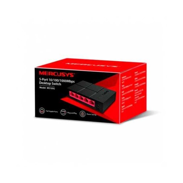 MERCUSYS Switch MS105G 5-port - 6935364099619