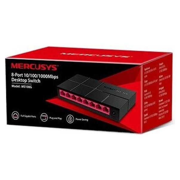 MERCUSYS Switch MS108G 8-port - 6935364099626