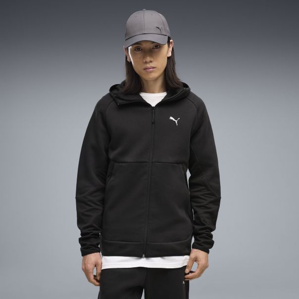 PUMA Duks sa kapuljačom pumatech slim elevated fz hd dk M - 693951-01