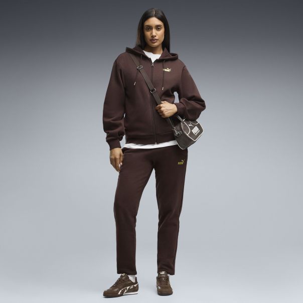 PUMA Trenerka  metallic hooded standard sweat suit fl op W - 693996-33
