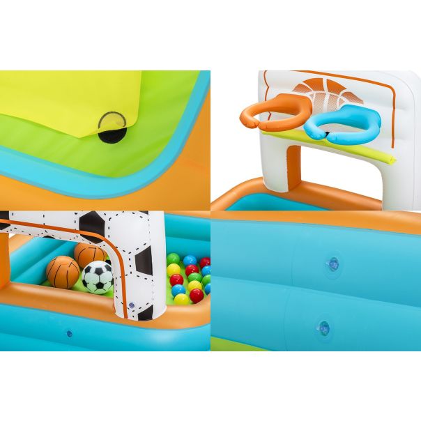 BESTWAY Dečiji fudbalski bazen sa lopticama 120x107x84cm - 14-52728