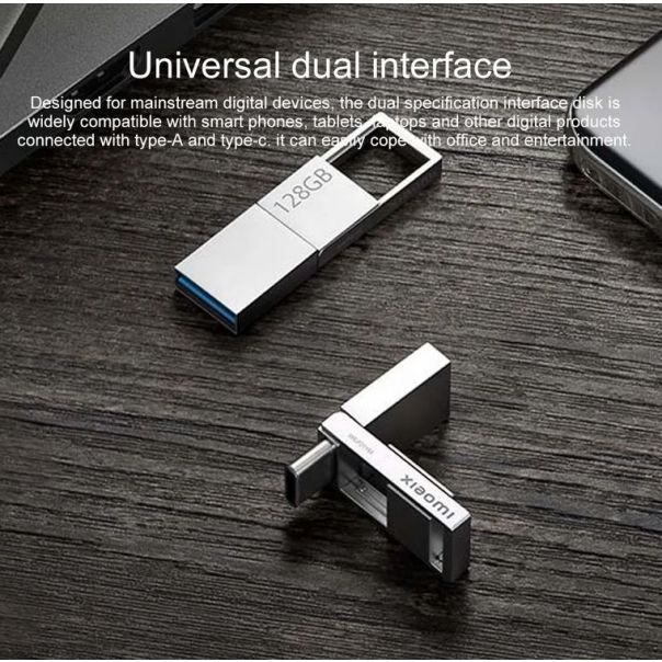 XIAOMI Dual-interface Flash Drive 128GB - EP2034452