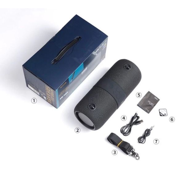 REMAX Bluetooth Zvučnik RB-M55, crna - 6954851201434