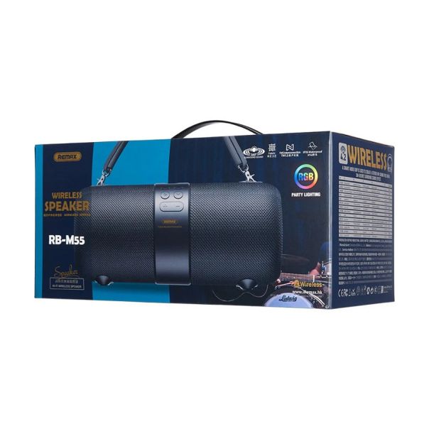REMAX Bluetooth Zvučnik RB-M55, crna - 6954851201434