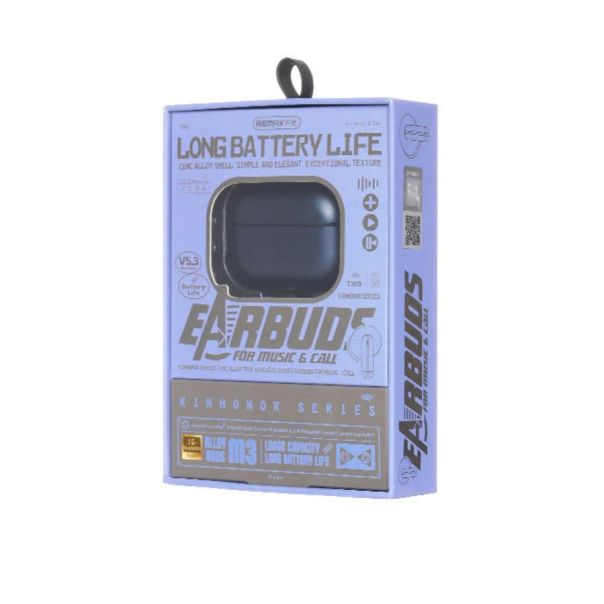 REMAX Bluetooth slušalice M3, Zinc Alloy, plava - 6954851233480