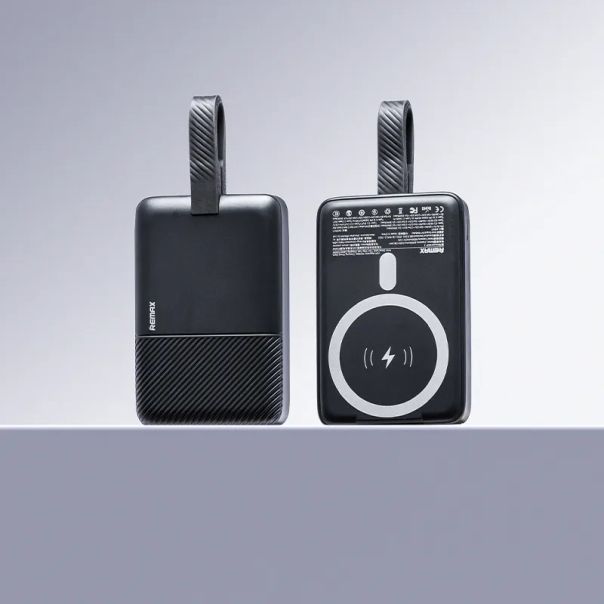 REMAX Power bank 10000mAh, PD30W, 15W fast, bežični magnetic, crna - EP2676804