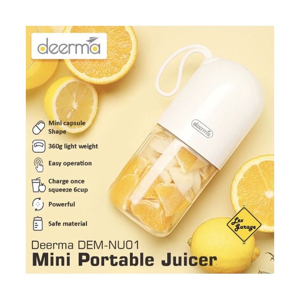 DEERMA Potrable Juice Blender NU-01 - 6955578037719
