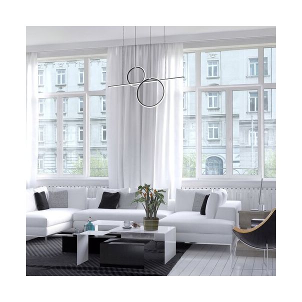 Rabalux Visilica Willow LED 48W mat crno (6970) - 6970