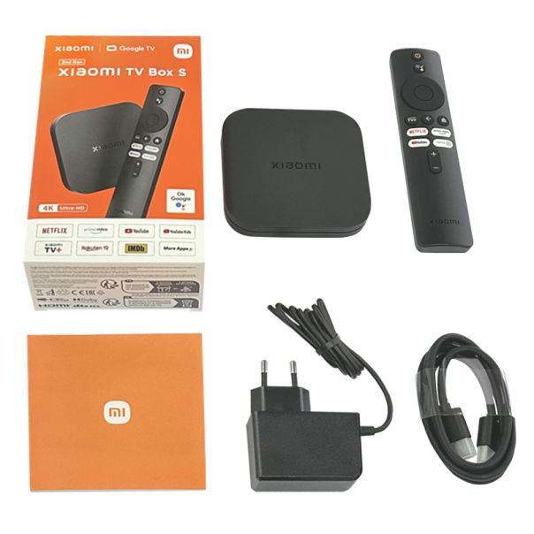 XIAOMI Android TV box S, 2nd Gen, crna - 6971408157044