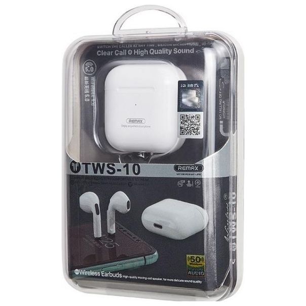 REMAX Bluetooth slušalice TWS-10i, bela - 6972174153445
